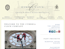 Tablet Screenshot of clockmaker.co.uk