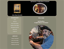Tablet Screenshot of clockmaker.com